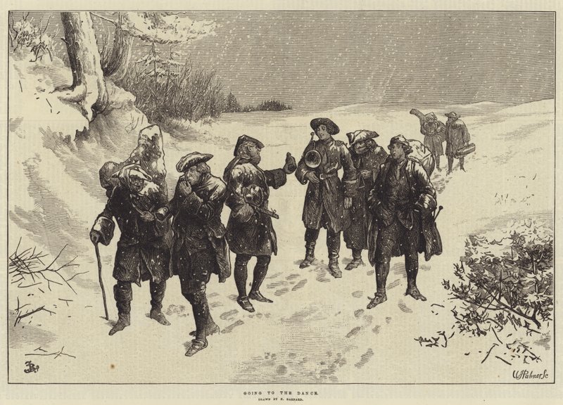 Går til dans af Frederick Barnard