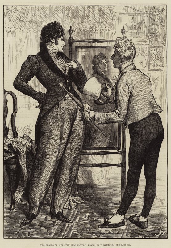 To livsfaser, i fuldt flor af Frederick Barnard