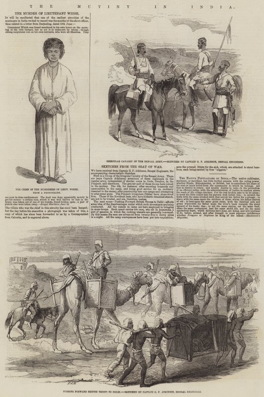 Mytteriet i Indien af Frederick John Skill