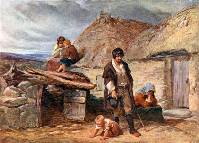 En irsk udsættelse af Frederick (after) Goodall
