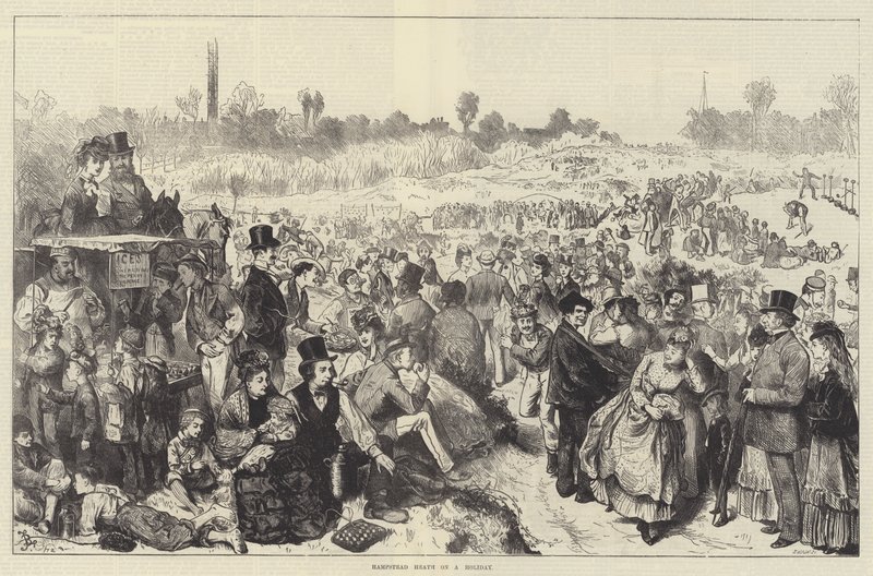 Hampstead Heath på ferie af Frederick Barnard