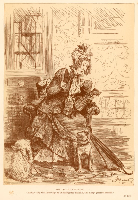 Miss Tabitha Monckton af Frederick Barnard