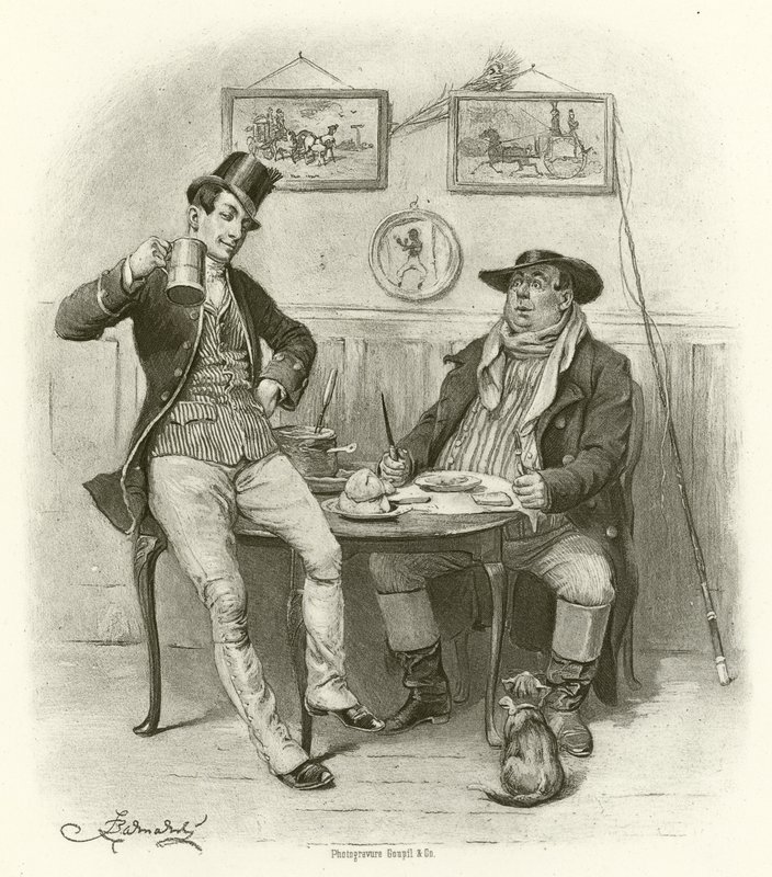 The Two Wellers (dybtryk) af Frederick Barnard