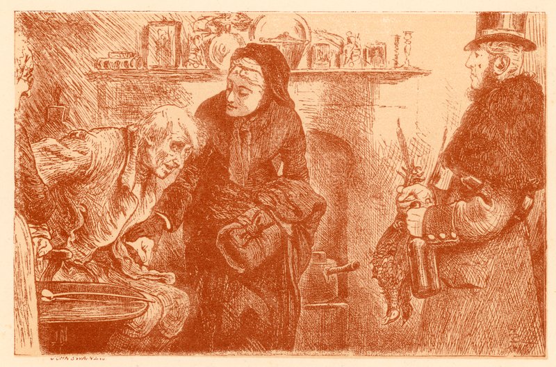 Titelsideillustration af Frederick Barnard