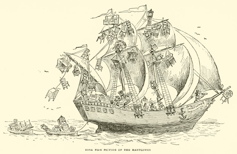 Bona fide billede af majblomsten af Frederick Burr Opper