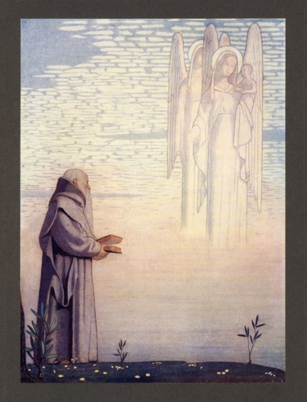 St Dunstan af Frederick Cayley Robinson