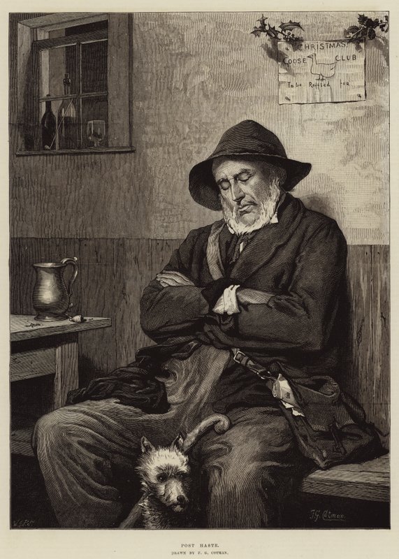 Post Hastværk af Frederick George Cotman