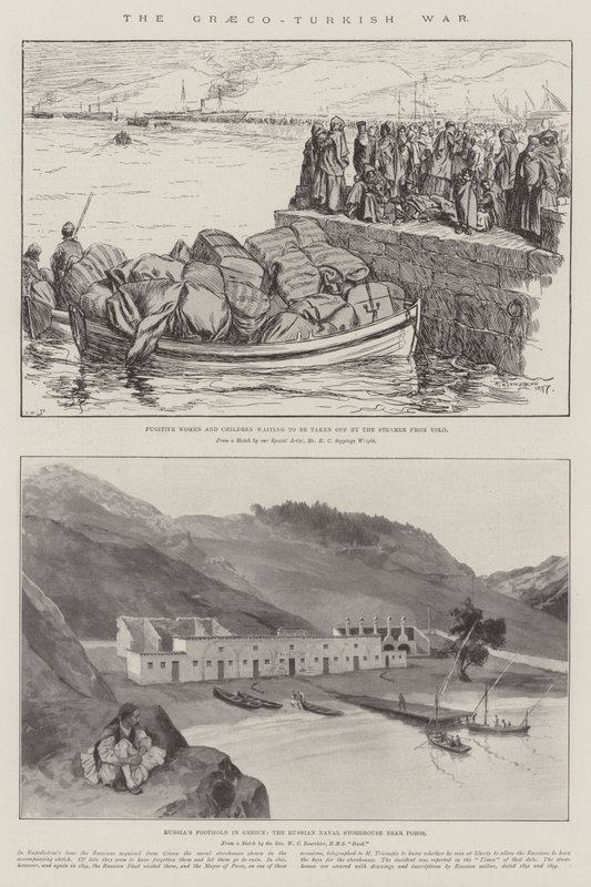 Den græsk-tyrkiske krig af Frederick Henry Townsend