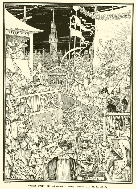 Vanity Fair (gravering) af Frederick Hurten Rhead
