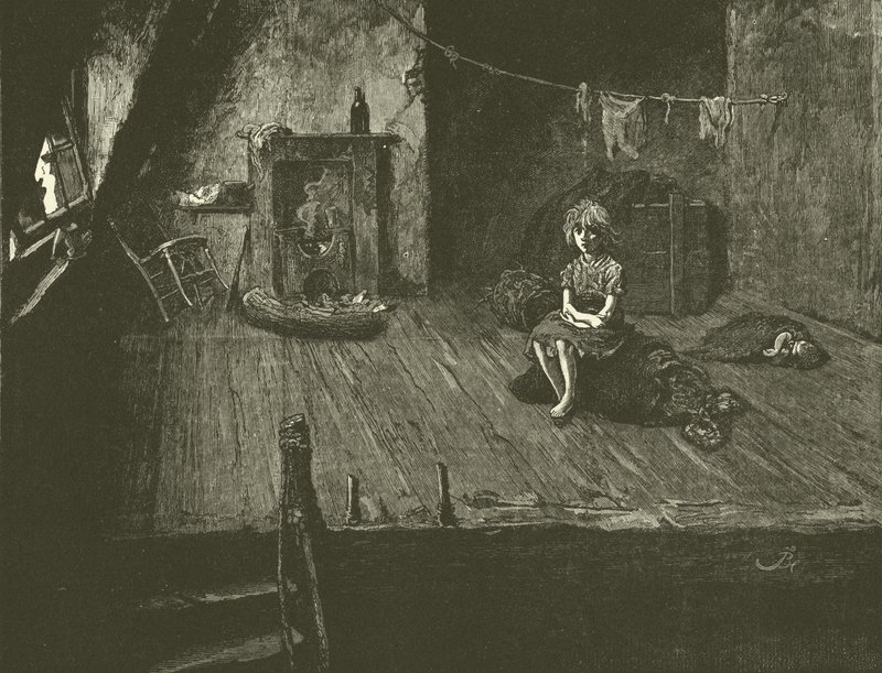 Stakkels børn på et loft af Frederick L. Bernard