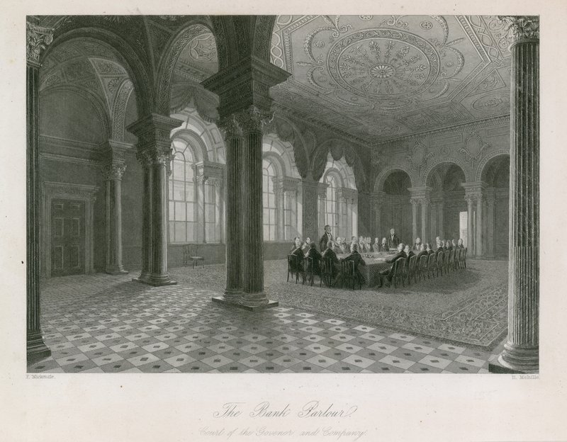 Bank of England, Parlor af Frederick Mackenzie