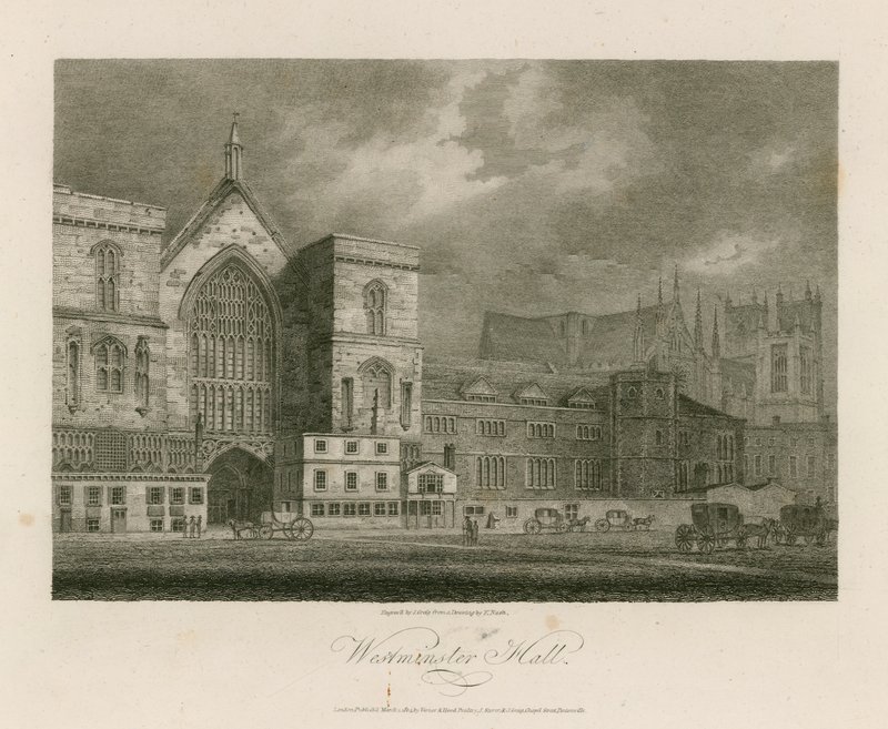Westminster Hall af Frederick Nash