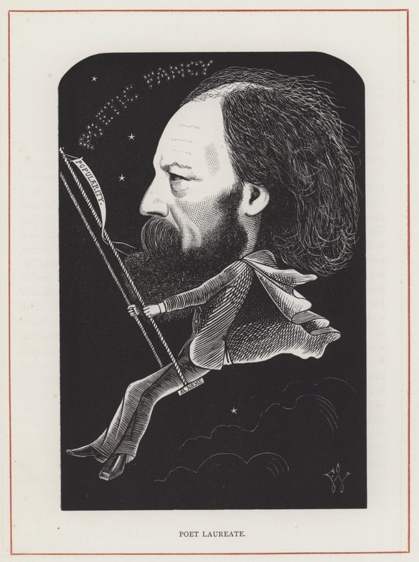 Alfred Tennyson af Frederick Waddy