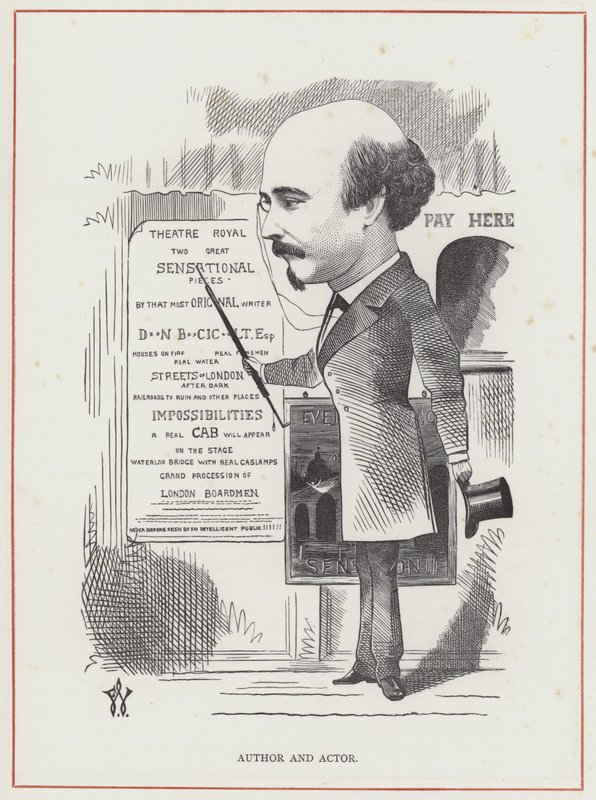 Dion Boucicault af Frederick Waddy