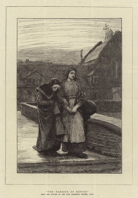 Tilflugtshavnen af Frederick Walker