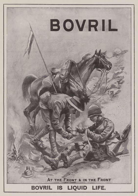 Annonce, Bovril (gravering) af Frederick William Burton