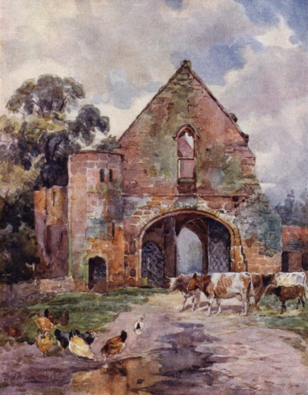 Maxstoke Priory af Frederick William Newton Whitehead