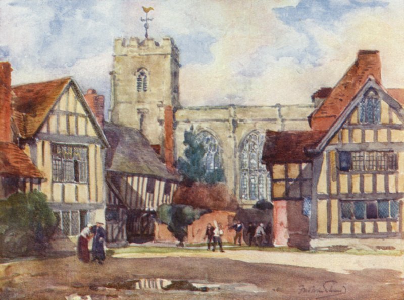 Stratford-on-Avon, The Grammar School af Frederick William Newton Whitehead
