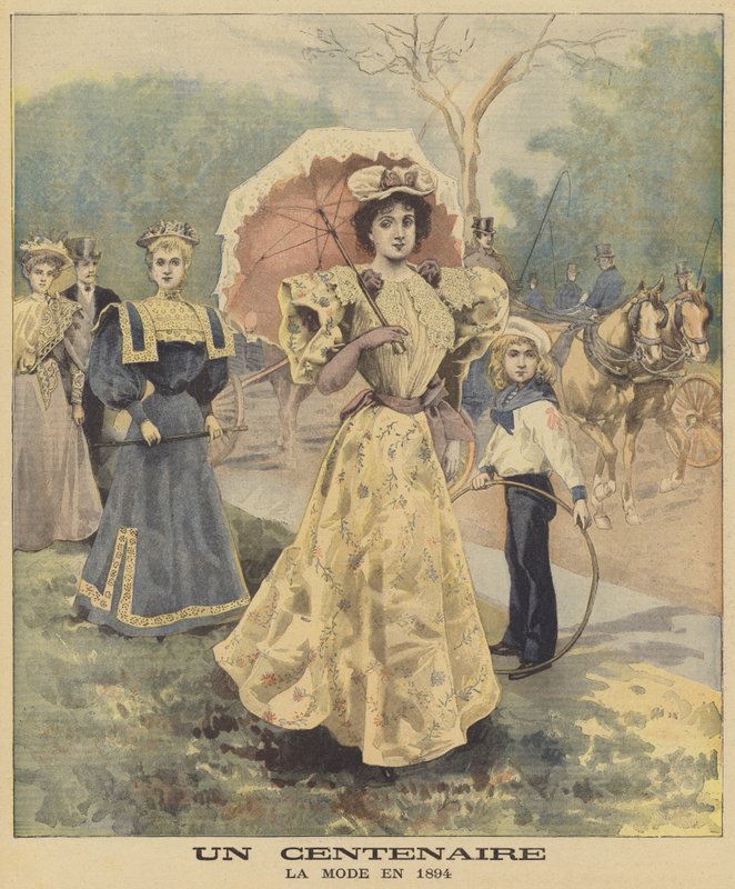 Et hundrede år: mode i 1894 af French School