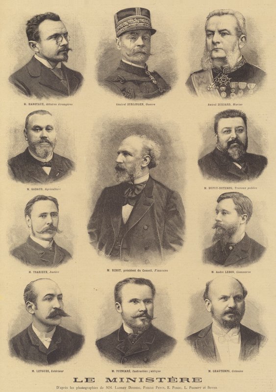 Alexandre Ribots tredje ministerium af French School