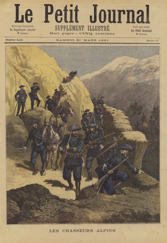 Alpine jægere af French School
