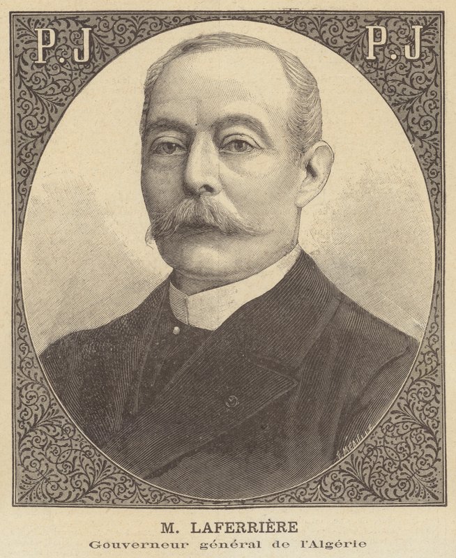 Edouard Laferriere, generalguvernør i Algeriet af French School