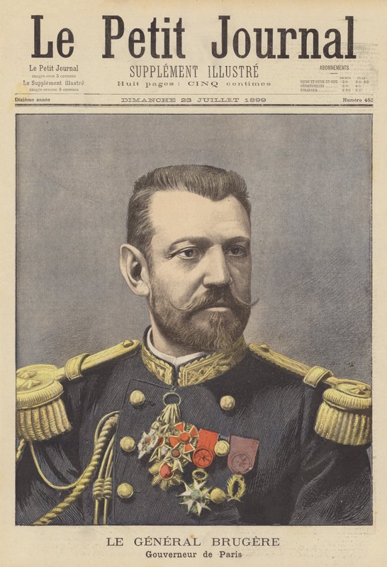 General Brugere, militærguvernør i Paris af French School