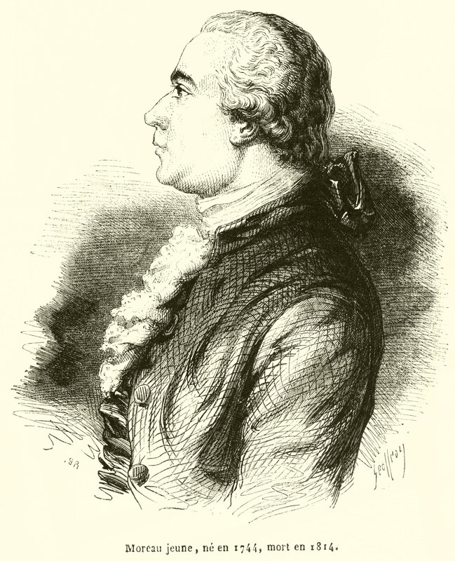 Young Moreau, født i 1744, døde i 1814 af French School
