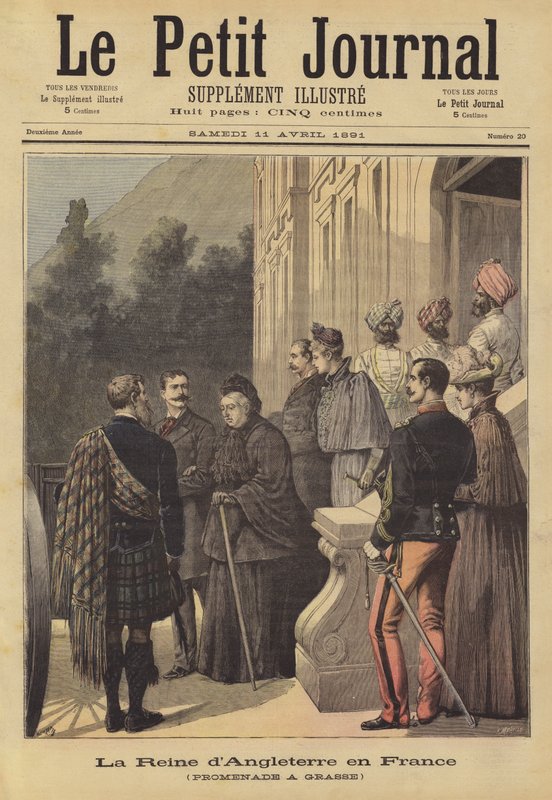 Dronning Victoria i Frankrig af French School