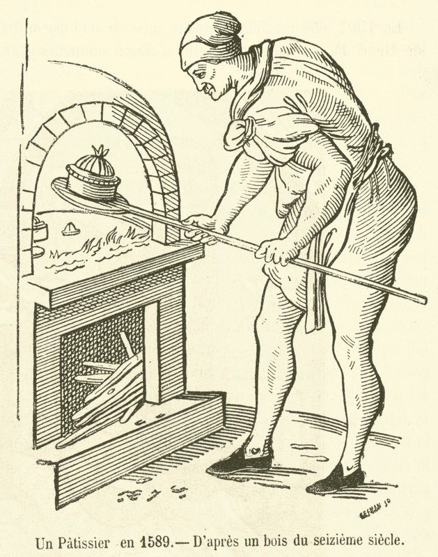 En Patissier i 1589 af French School