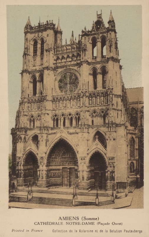 Amiens, Notre Dame-katedralen af French Photographer