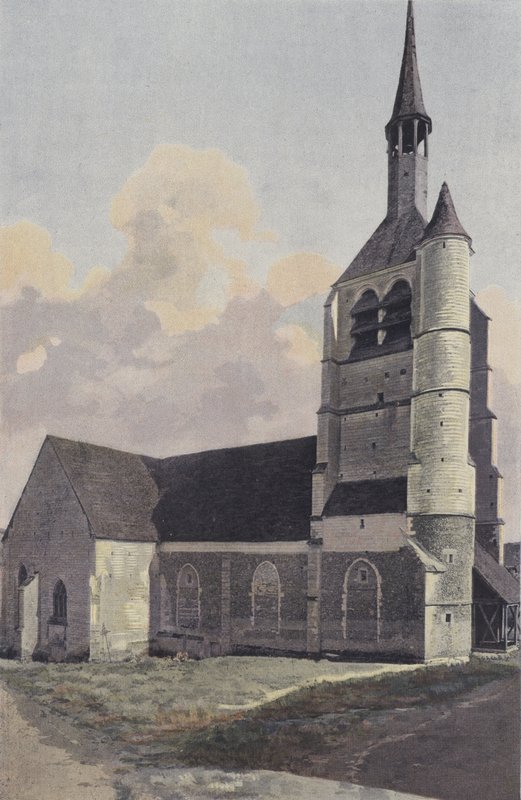 Berulles, Kirke, Ensemble N O af French Photographer