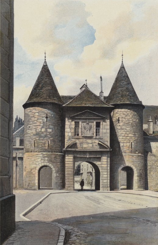 Besancon, Porte Rivotte restaureret af French Photographer