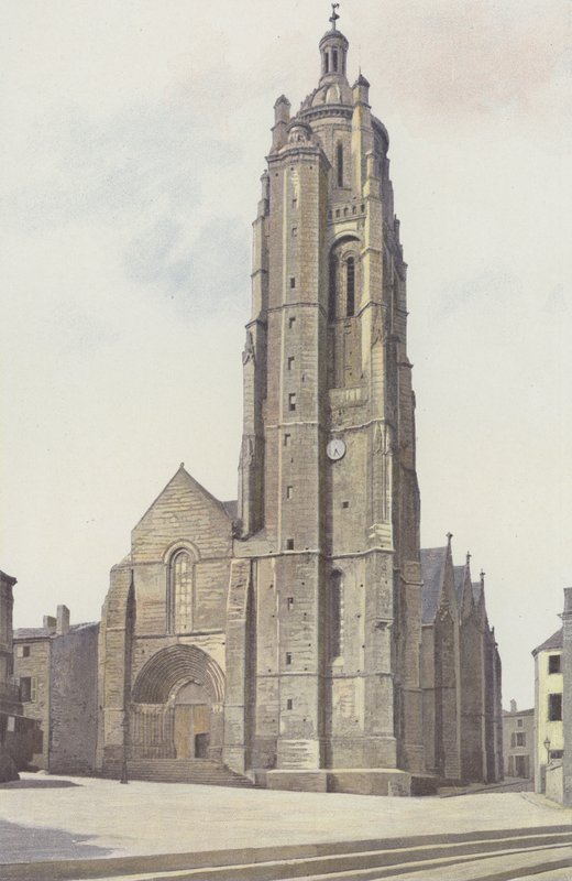 Bressuire, Kirke, Ensemble S O af French Photographer