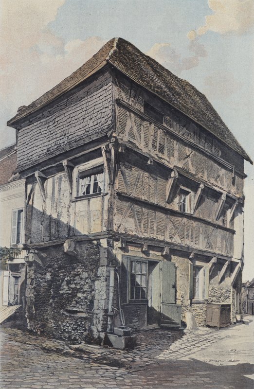 Chatillon-sur-Indre, Gammelt hus af French Photographer