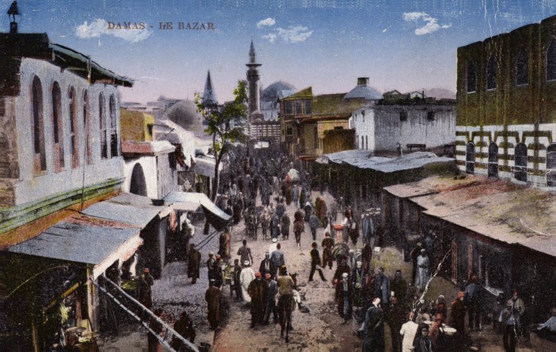 Damaskus, basar af French Photographer