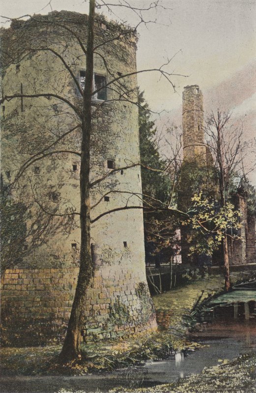 Fontenay-Tresigny, ruinerne af slottet Vivier-en-Brie af French Photographer