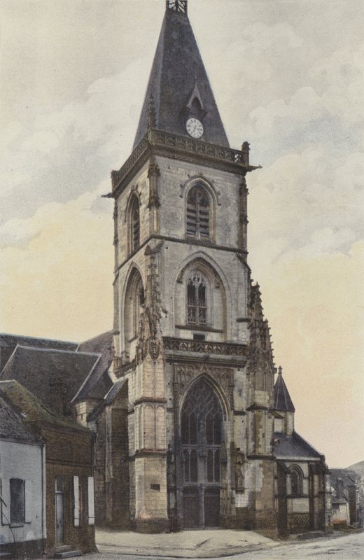 Gamaches, Kirke af French Photographer