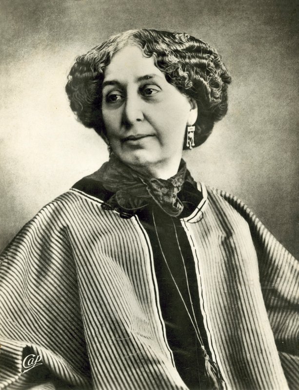 George Sand af French Photographer