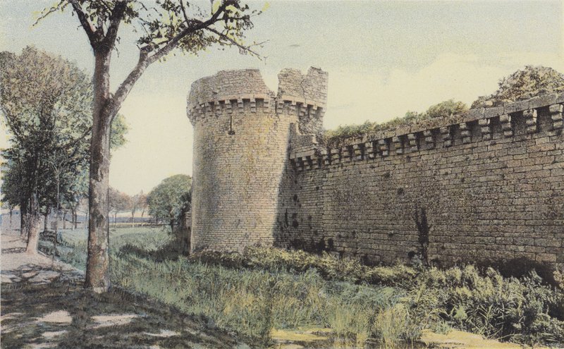 Guerande, Voldene og Gaudinais-tårnet af French Photographer