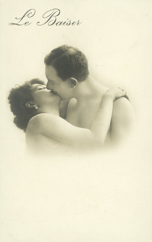 Kyssepar af French Photographer