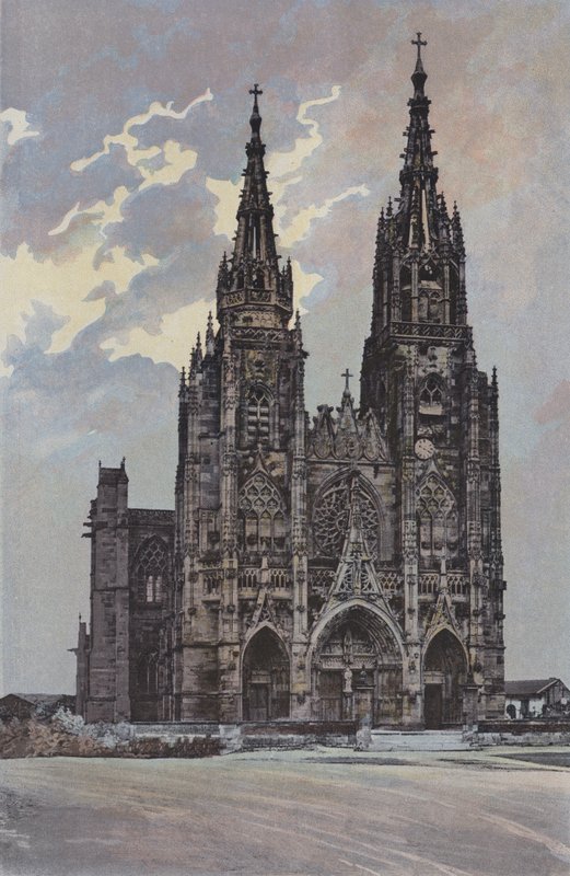 LEpine, Notre-Dame Kirke, Ensemble N O af French Photographer