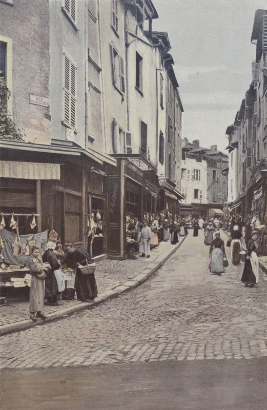 Limoges, Rue de la Boucherie (nederste del) af French Photographer