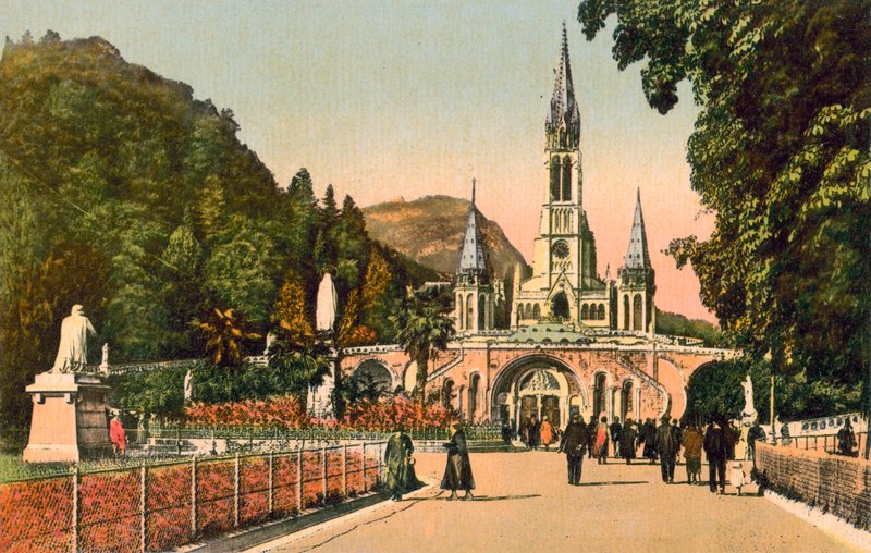 Lourdes, Frankrig af French Photographer