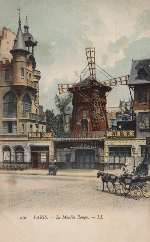 Paris, Moulin Rouge af French Photographer