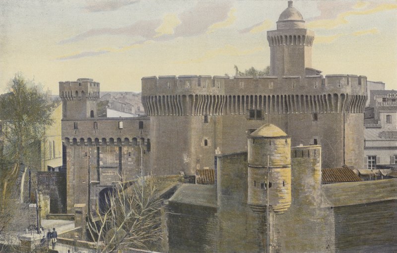Perpignan, Le Castillet, Yderside af French Photographer