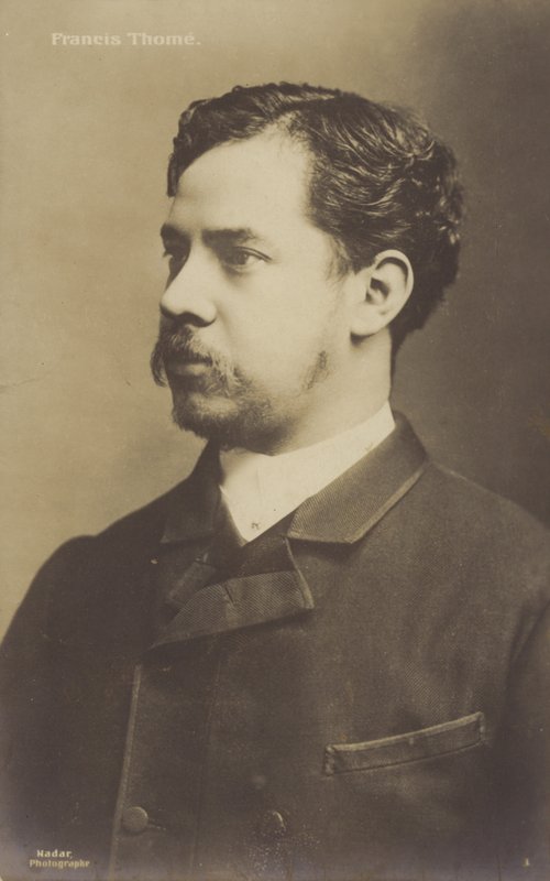 Portræt af Francis Thome af French Photographer