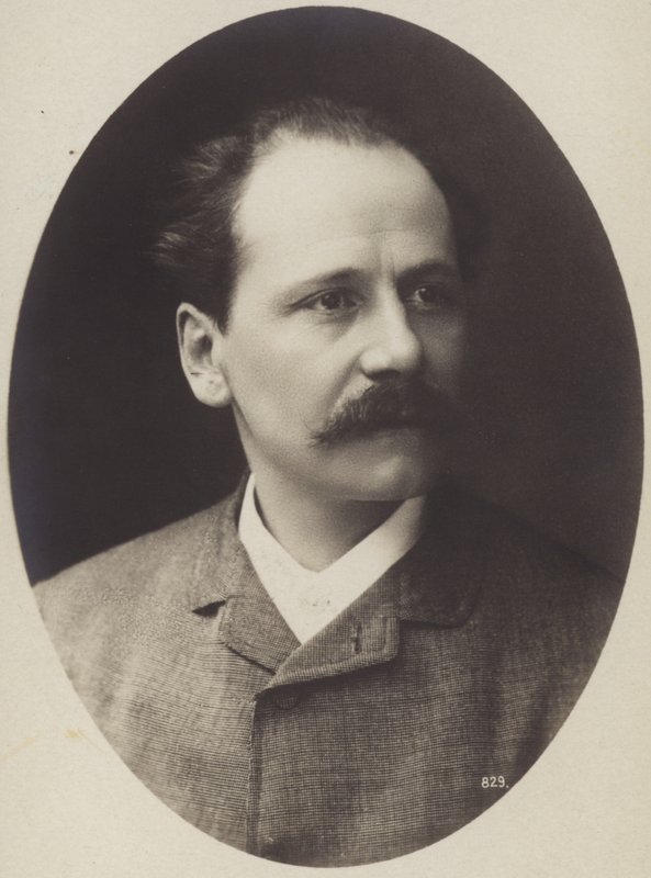 Portræt af Jules Massenet af French Photographer