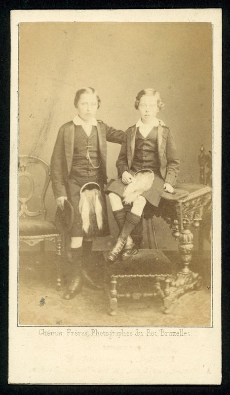 Prins Arthur og Prins Leopold af French Photographer