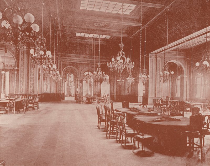 Spillesalonen, Monte Carlo (s/h-billede) af French Photographer